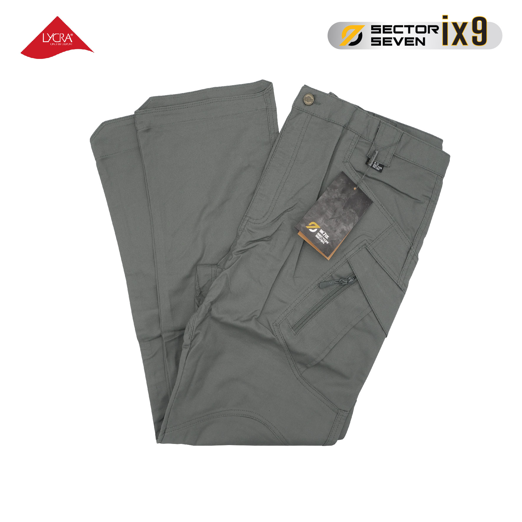 🇹🇭 24 ไทยแลนด์ แทคติคอล กางเกงขายาว Sector Seven IX9 ผ้ายืด