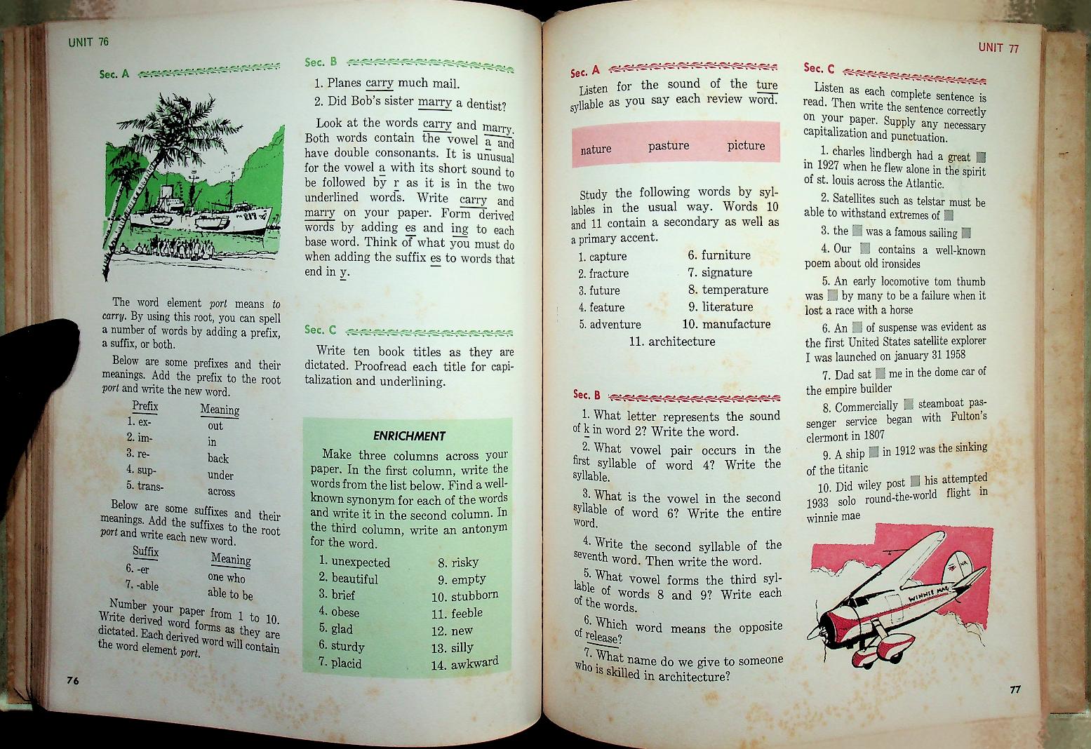 Harper/Row Basic Speller 8