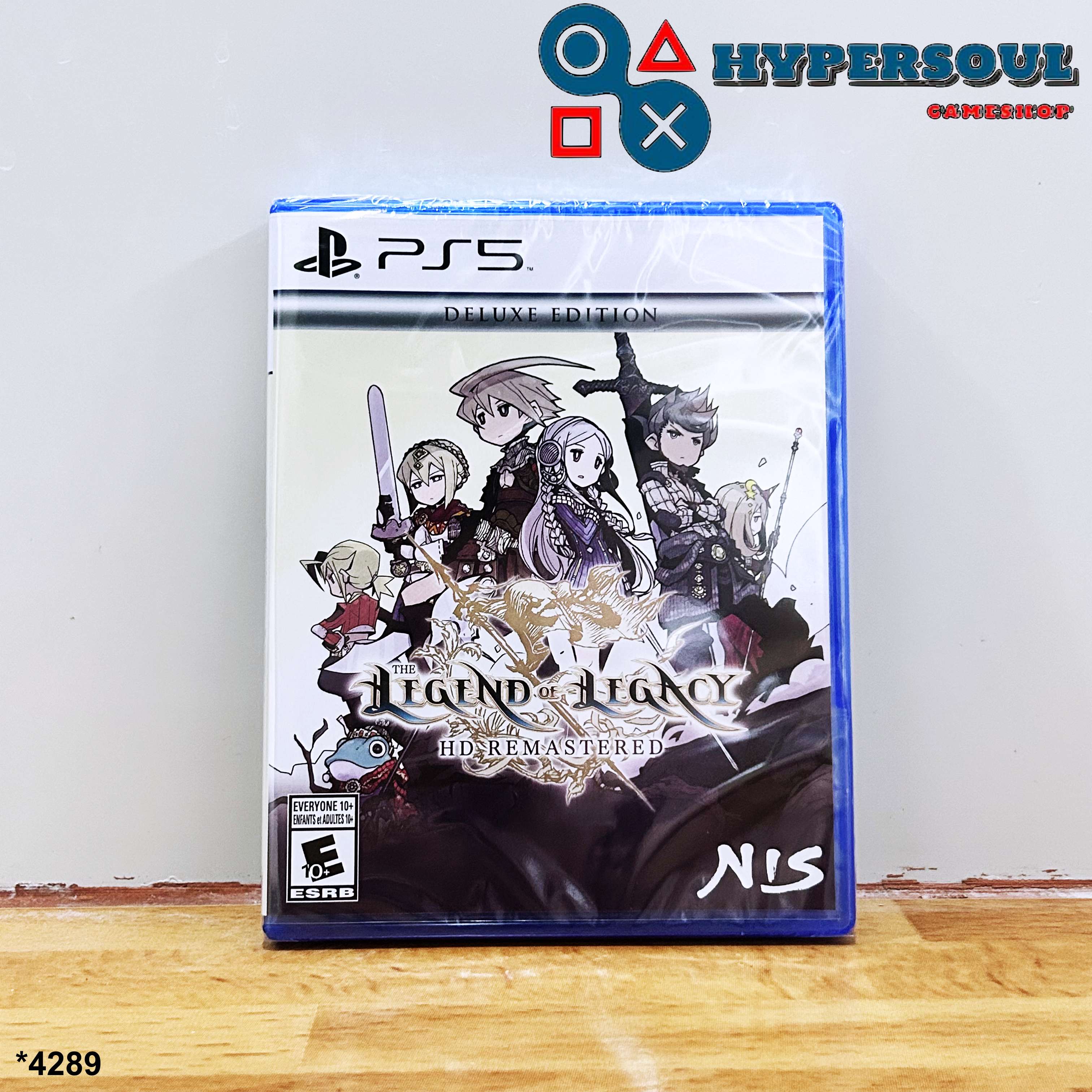 PS5: The Legend of Legacy HD Remastered (Region1-US)(English Version)