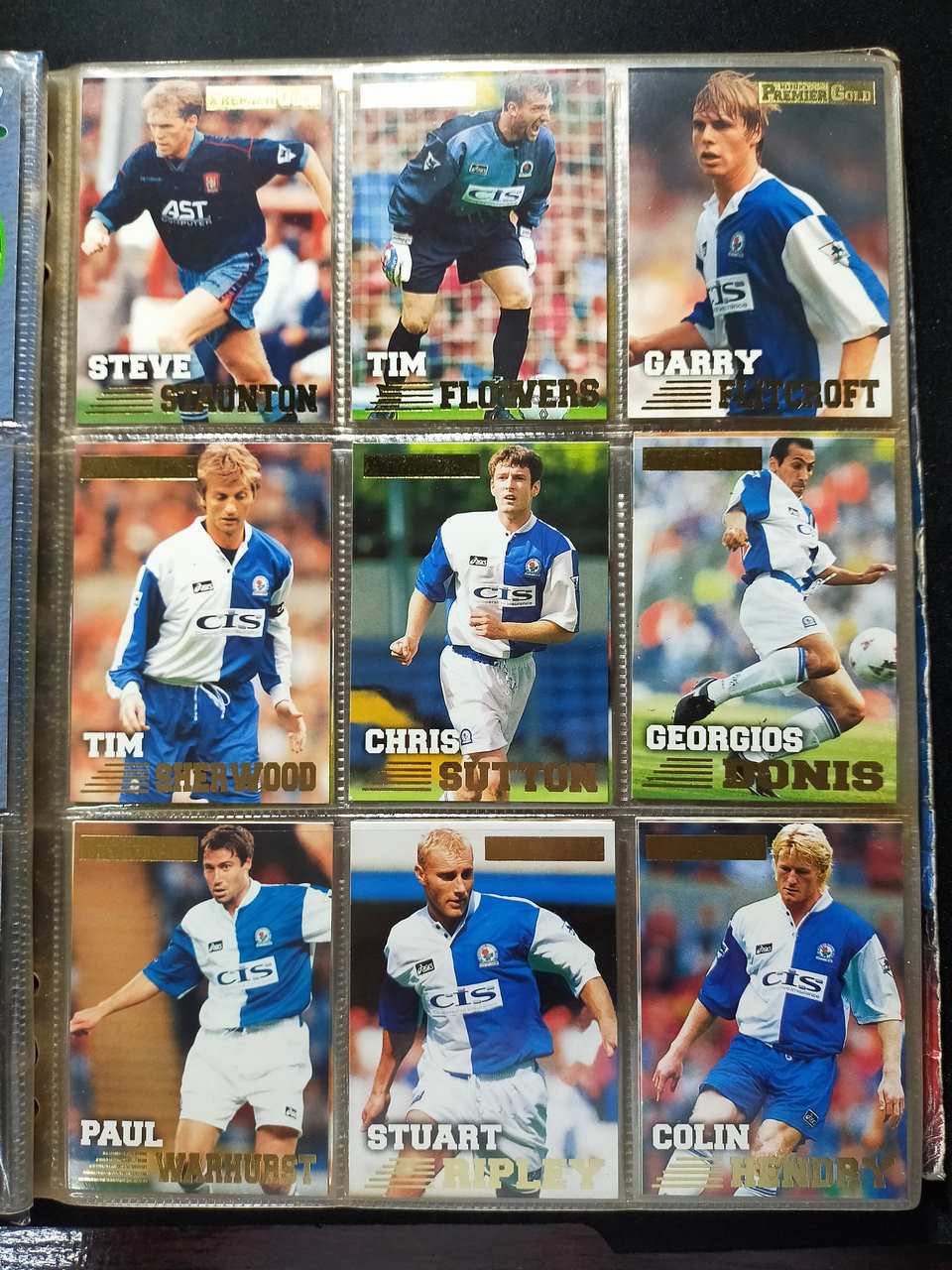 MERLIN'S PREMIER GOLD TRADING CARDS 1996-97 SEASON