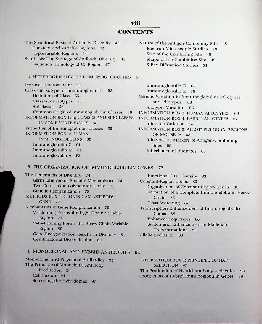 IMMUNOLOGY: A SYNTHESIS