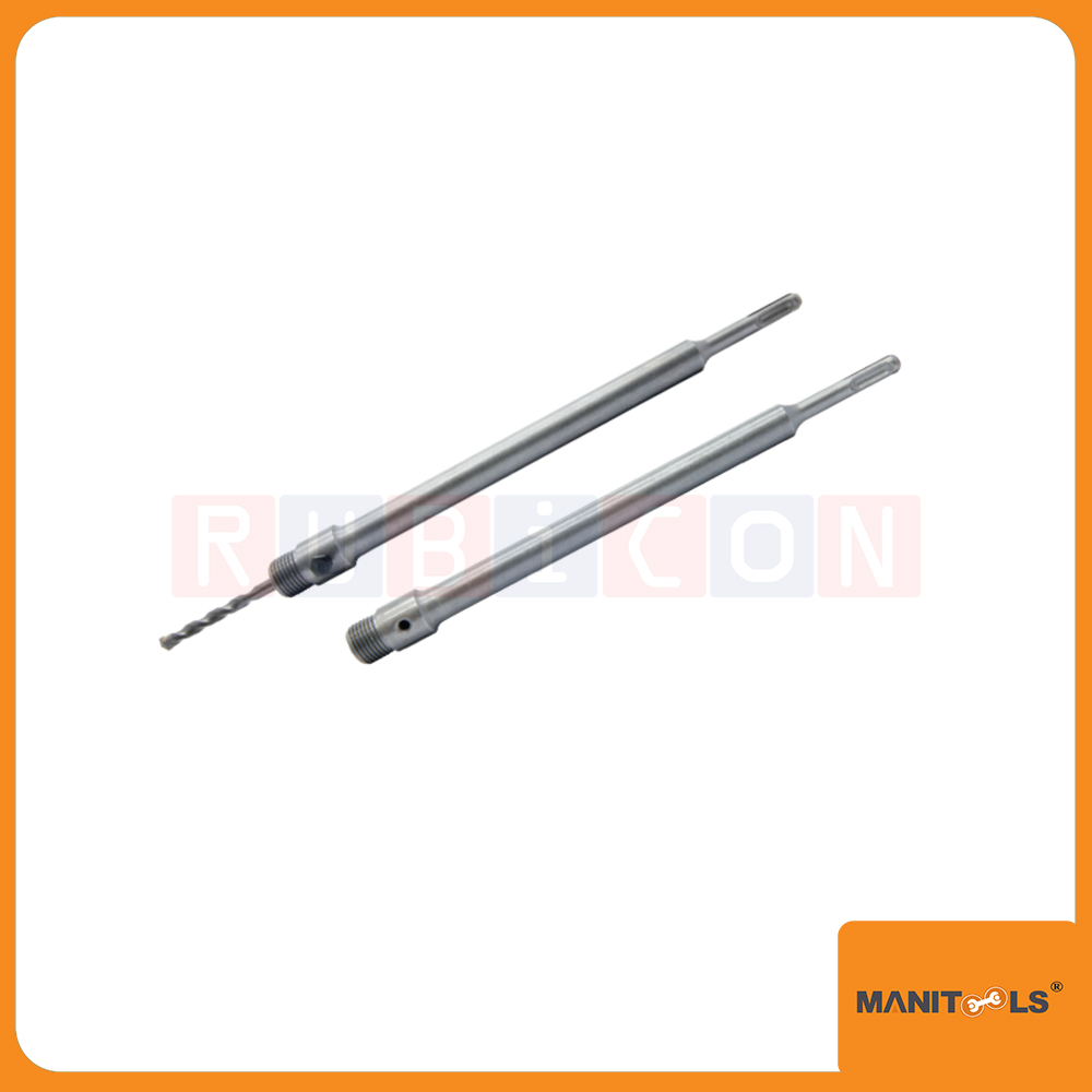 "MANITOOLS" MS-02A350 แกนข้อต่อ โฮลซอเจาะคอนกรีต ความยาว 350 mm. ( ADAPTER FOR CONCRETE HOLE SAW )