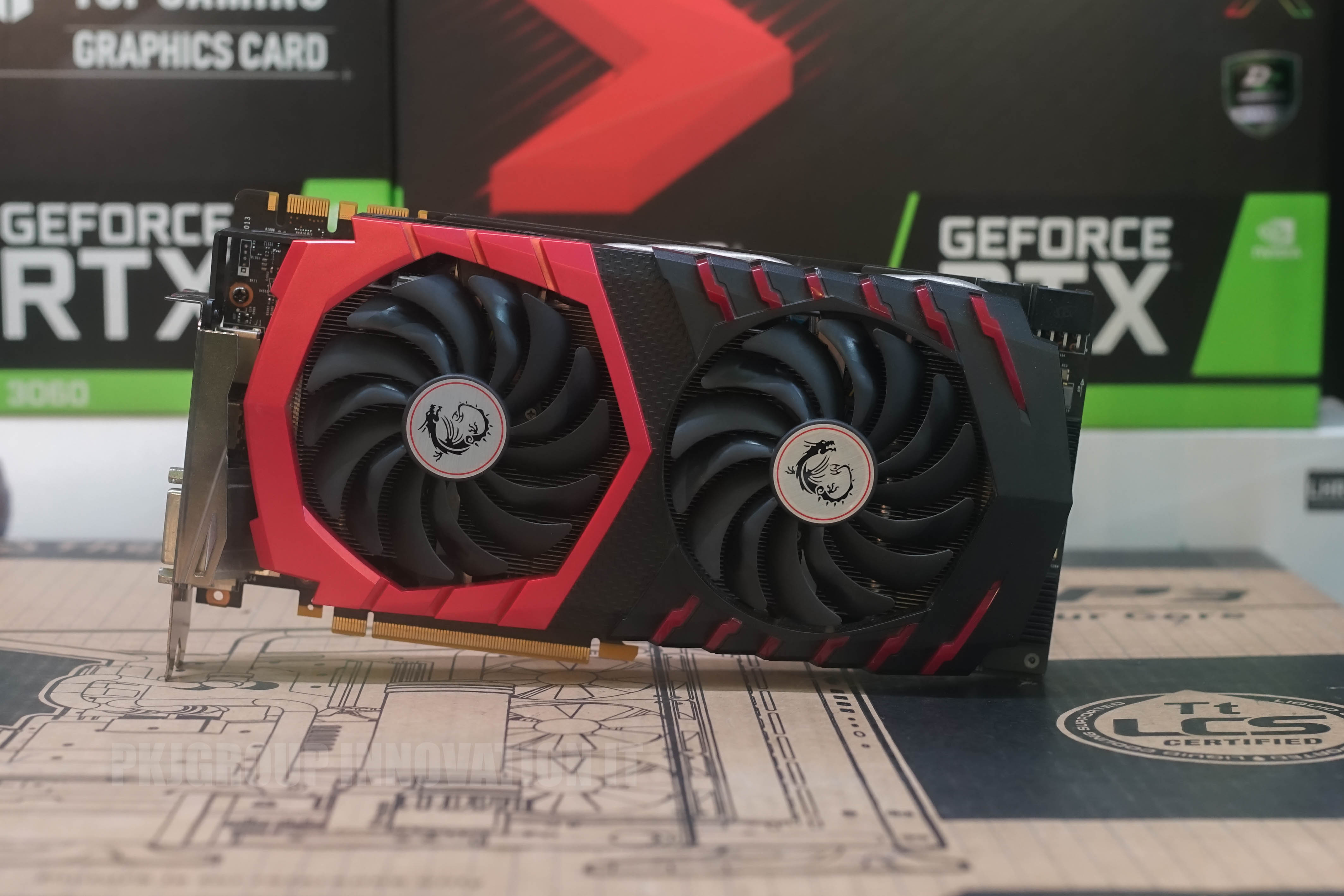 การ์ดจอมือสอง MSI GTX1080 8 GB GDDR5X DVI * 1 Port / HDMI 1 Port /Display 3 Port