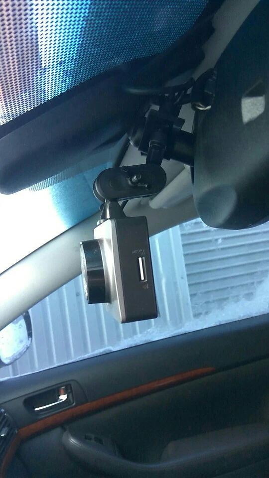 ขายึดกล้องติดรถ ก้านกระจกมองหลัง แบบเกลี่ยว4mm