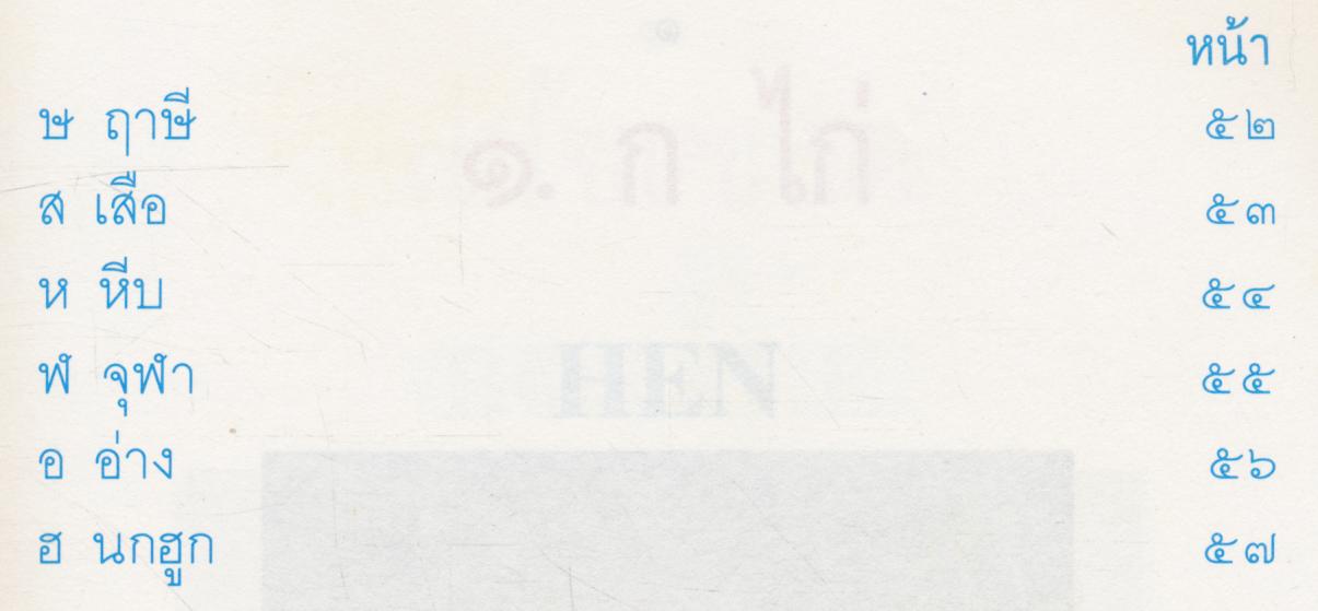 คู่มือการสอนอักษรวิ่ง ก-ฮ