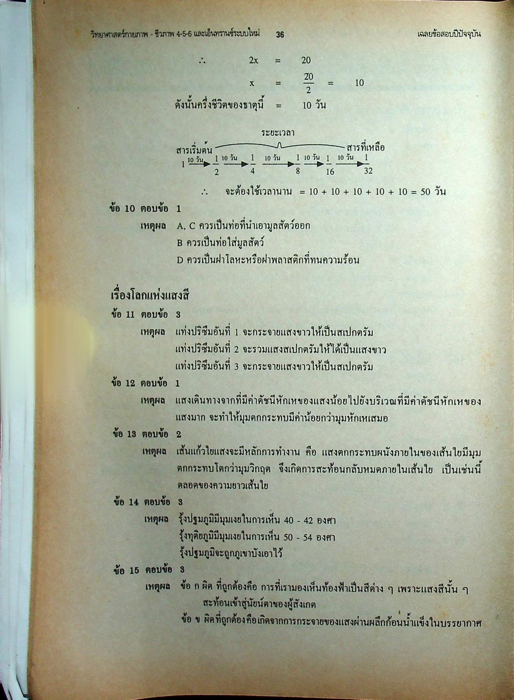 เทคนิคตะลุยโจทย์ข้อสอบเอ็นทรานซ์ระบบใหม่ 3000 ข้อ วิทยาศาสตร์กายภาพ-ชีวภาพ ฉบับเอ็นทรานซ์ระบบใหม่ สายศิลป์