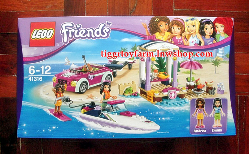 LEGO FRIENDS 41316 Andrea's Speedboat Transporter