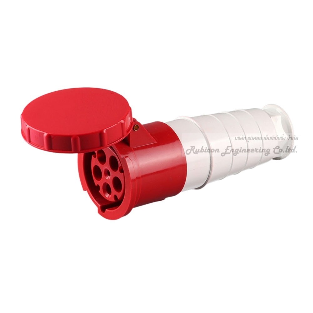 "MASHI" MA-235 ปลั๊กตัวเมียกลางทาง (CONNECTORS) 3P+N+E 63A 380-415V 6H IP67