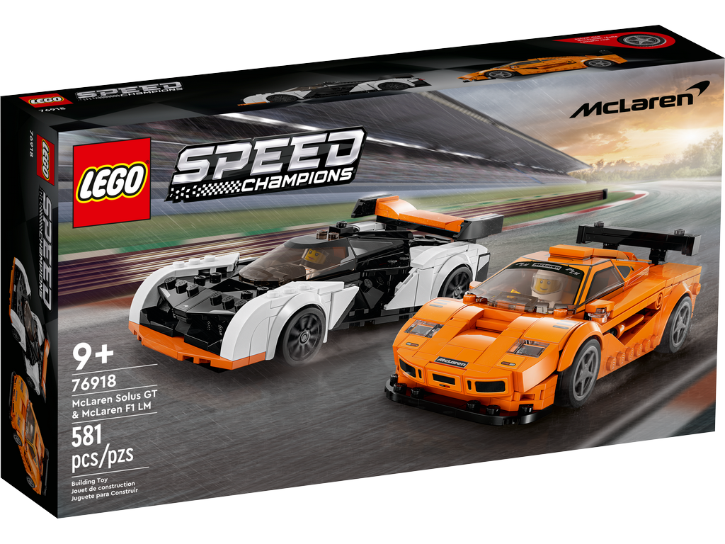 **MTS Toys**เลโก้ Lego 76918 Speed Champions : McLaren Solus GT & McLaren F1 LM