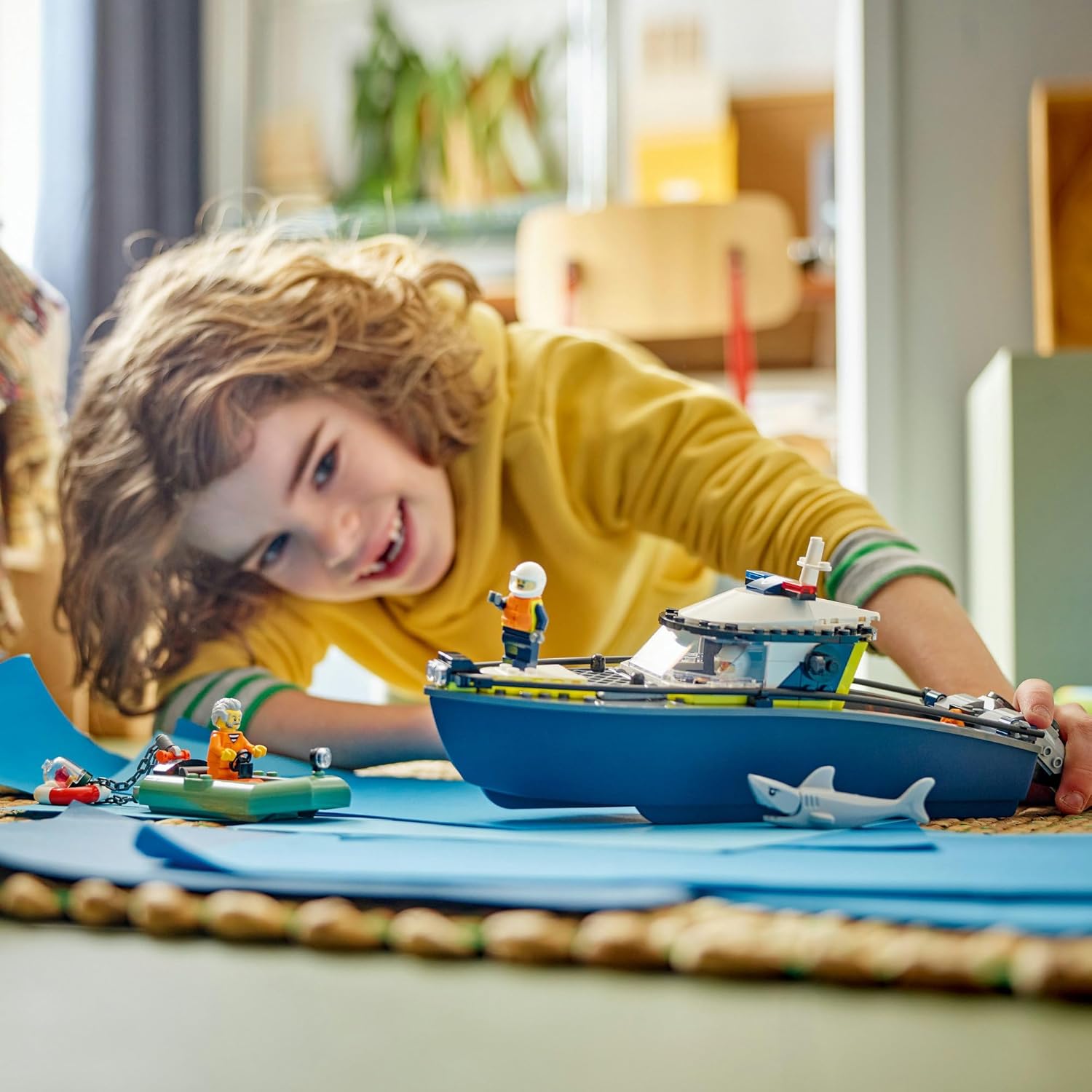 **MTS Toys**เลโก้ Lego 60456 City : Police Boat Chase