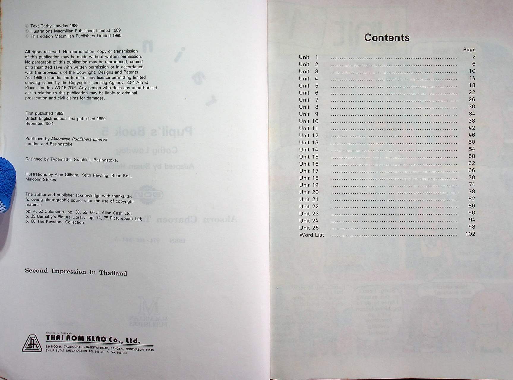 PUPIL'S BOOK RAINBOW 5