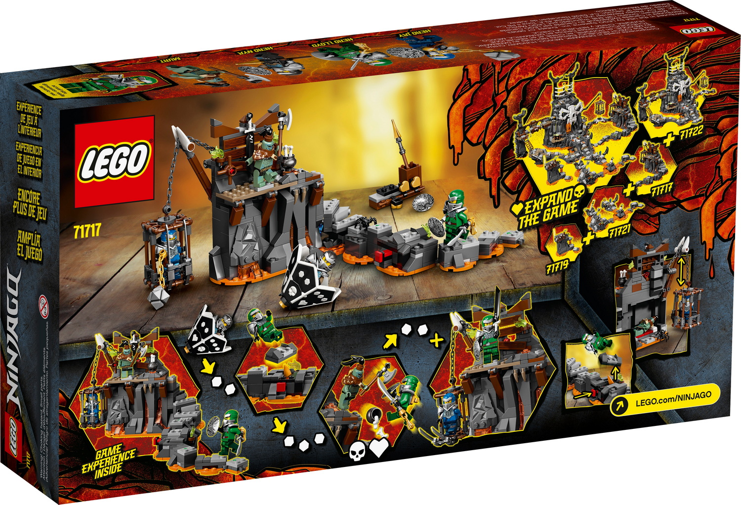 เลโก้ Lego Ninjago 71717 : Journey To The Skull Dungeons
