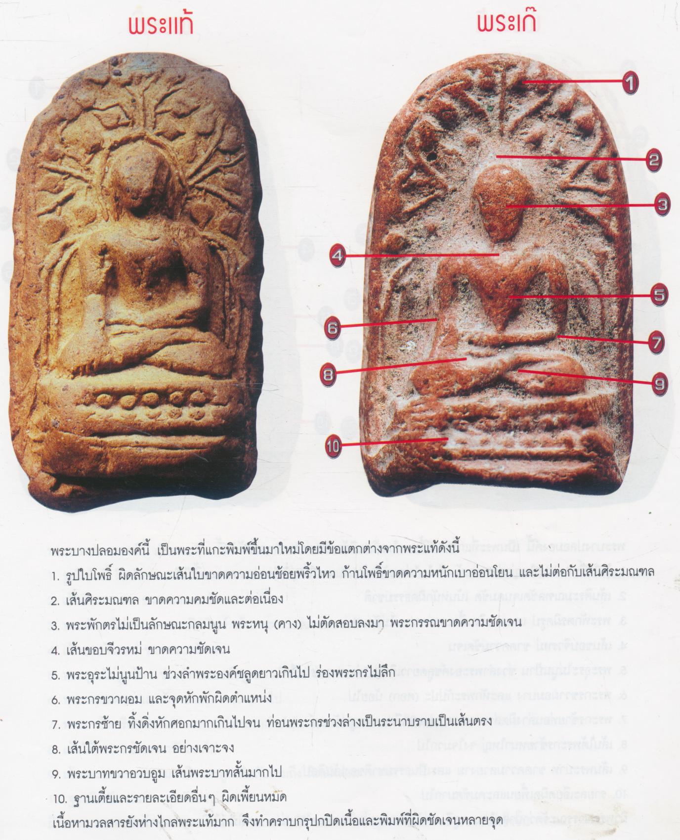 ข้อแตกต่างระหว่าง พระคง-พระบาง-พระเปิม แท้ & เก้