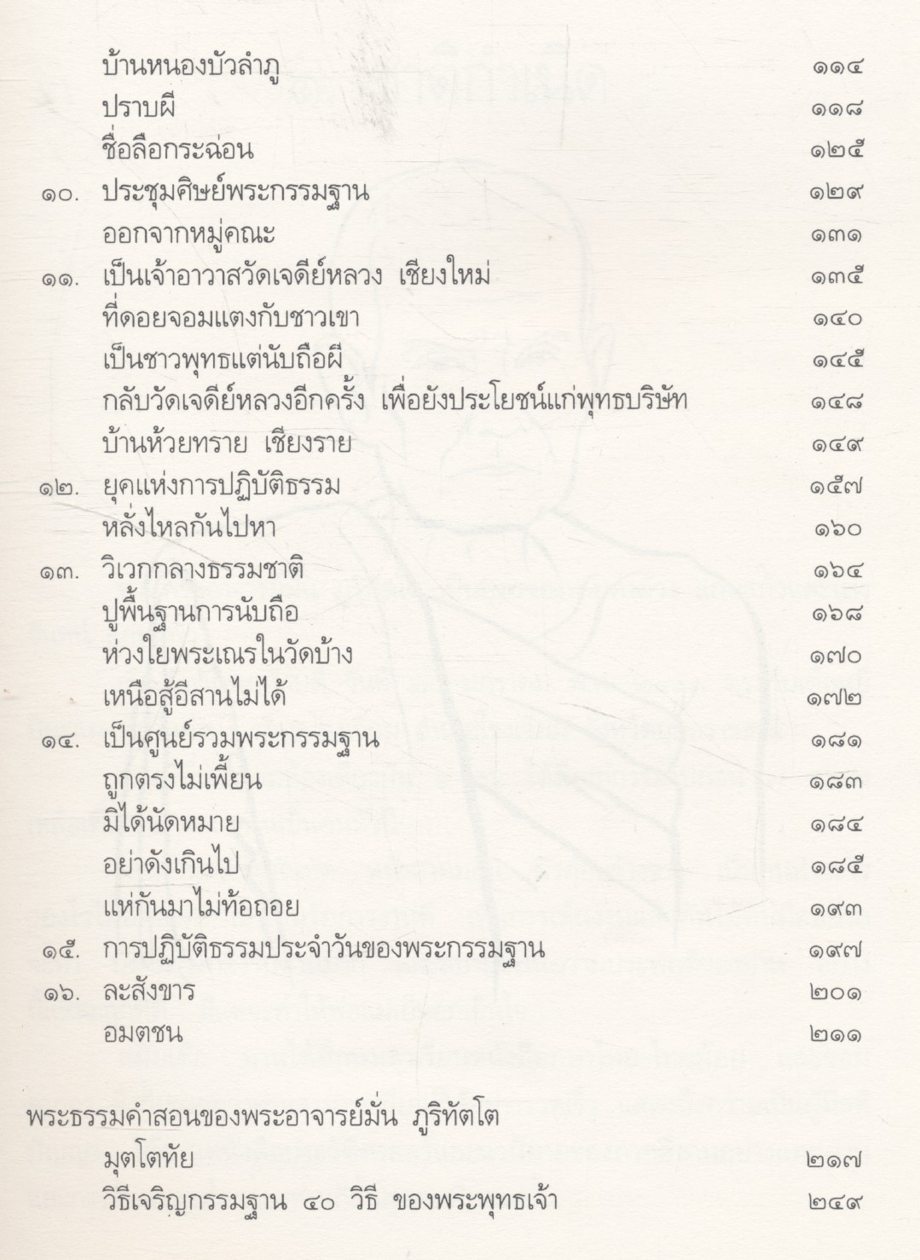 ชีวิต การงาน หลักธรรม พระอาจารย์มั่น ภูริทัตโต