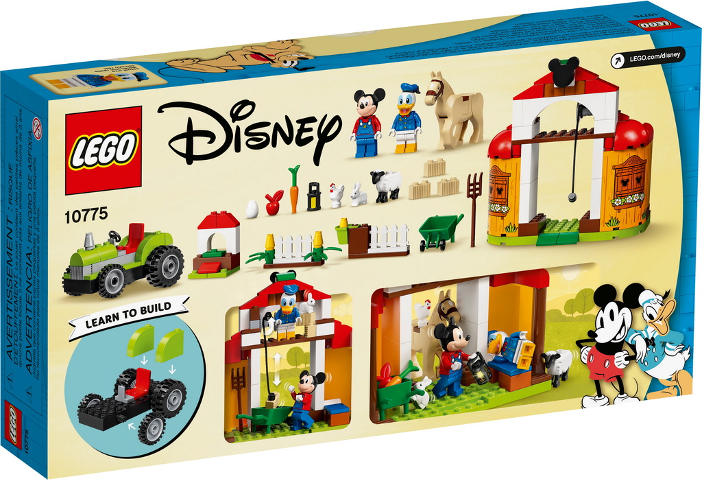 **MTS Toys**เลโก้ Lego 10775 Disney : Mickey Mouse & Donald Duck's Farm