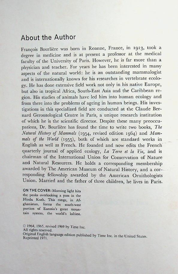 LIFE NATURE LIBRARY : THE LAND AND WILDLIFE OF EURASIA