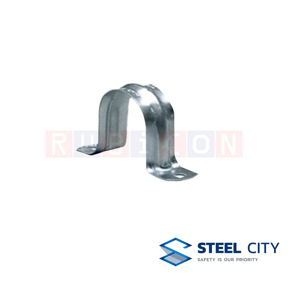 STEEL CITY แคล้มจับท่อบาง 2 ขา (E.M.T STRAPS)
