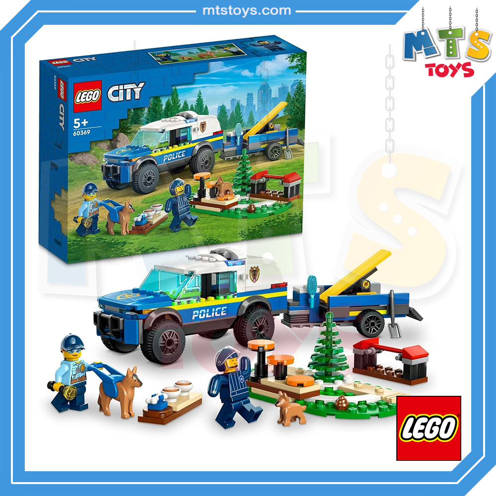 **MTS Toys**เลโก้ Lego 60369 City : Mobile Police Dog Training