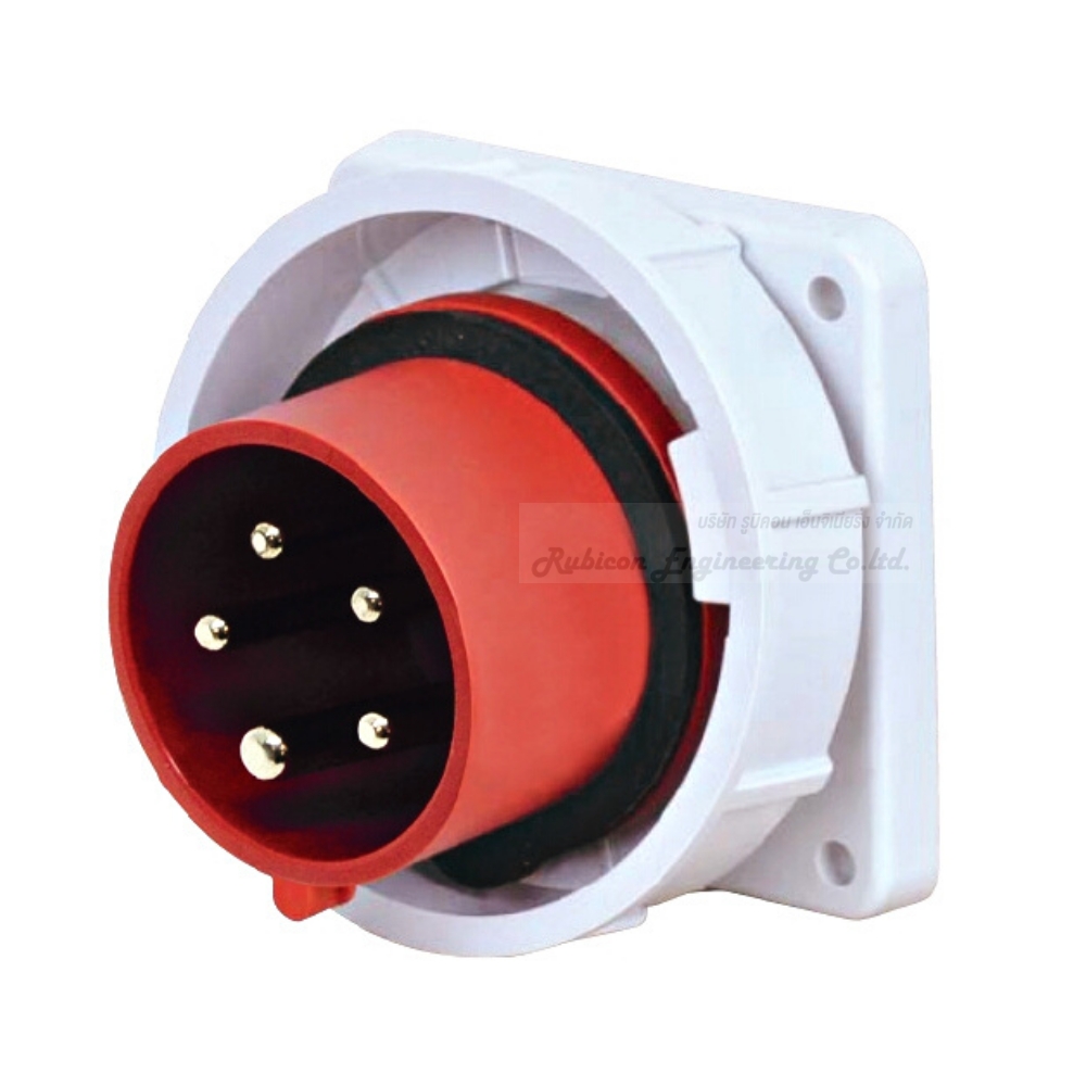 "DAKO Plug" DKN 6151 ปลั๊กตัวผู้ฝังกันน้ำ 3P+N+E 16A 400V 6H IP67