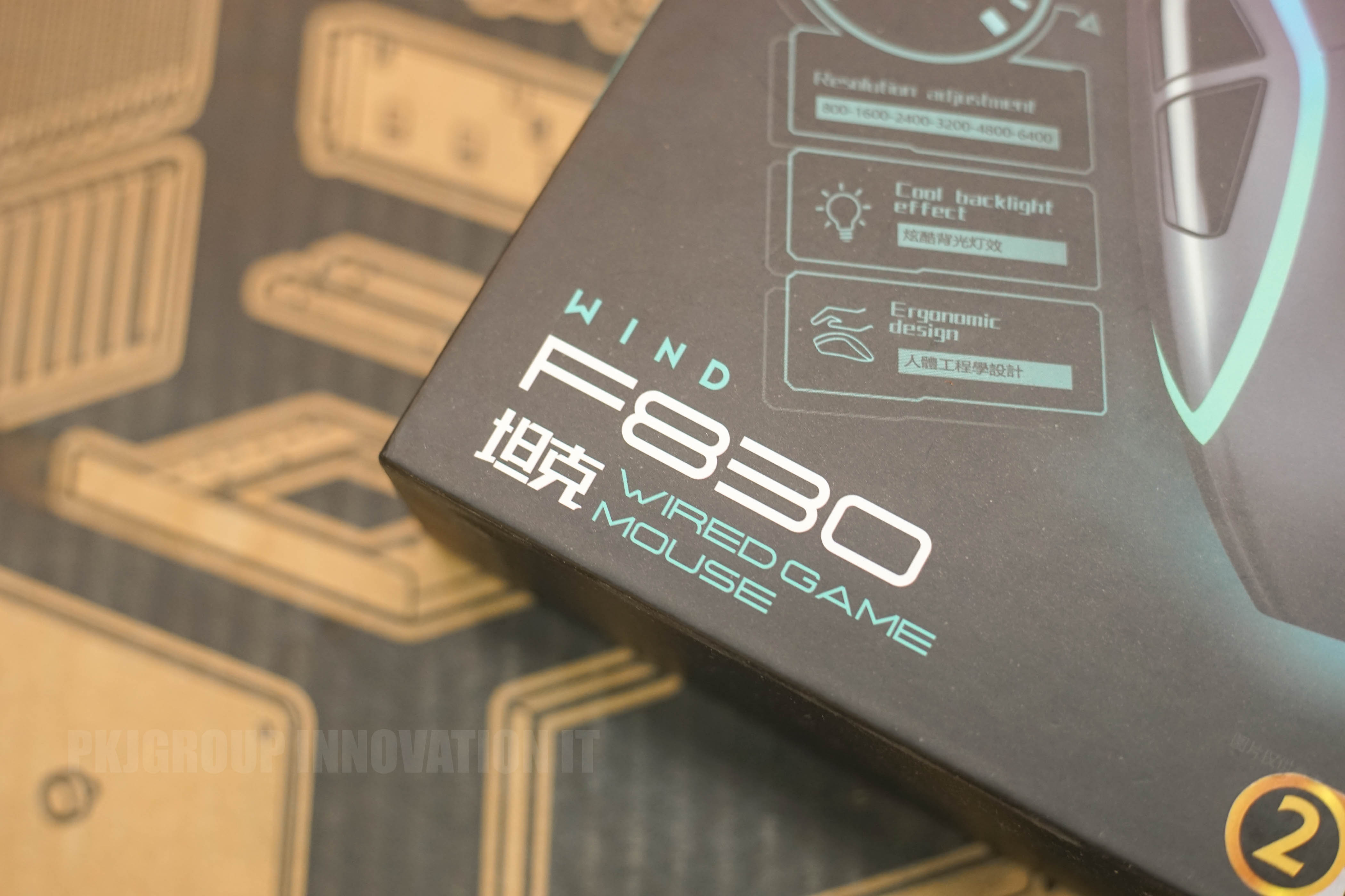 เมาส์เกมมิ่งทรงเรียว Aula F830 Black มี เมาส์เมมโมรี่, Software รองรับ และ DPI สูงสุดถึง 6400