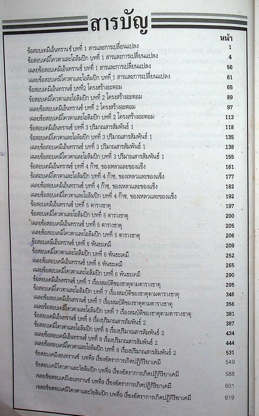 NEW CHEMISTRY TESTS FOR ENTRANCE., M4-5-6 เล่ม 1 เทคนิคตะลุยโจทย์เคมีเอ็นทรานซ์และม.4-5-6 3,000 ข้อ ให้ทันและถูก