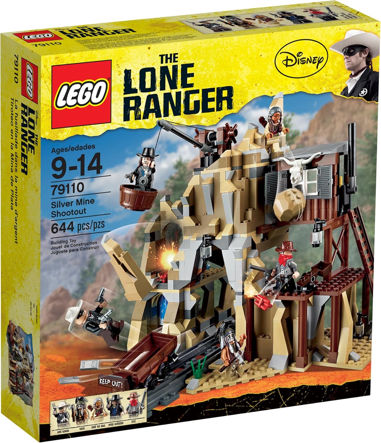 **MTS Toys**เลโก้ Lego The Lone Ranger 79110 : Silver Mine Shootout
