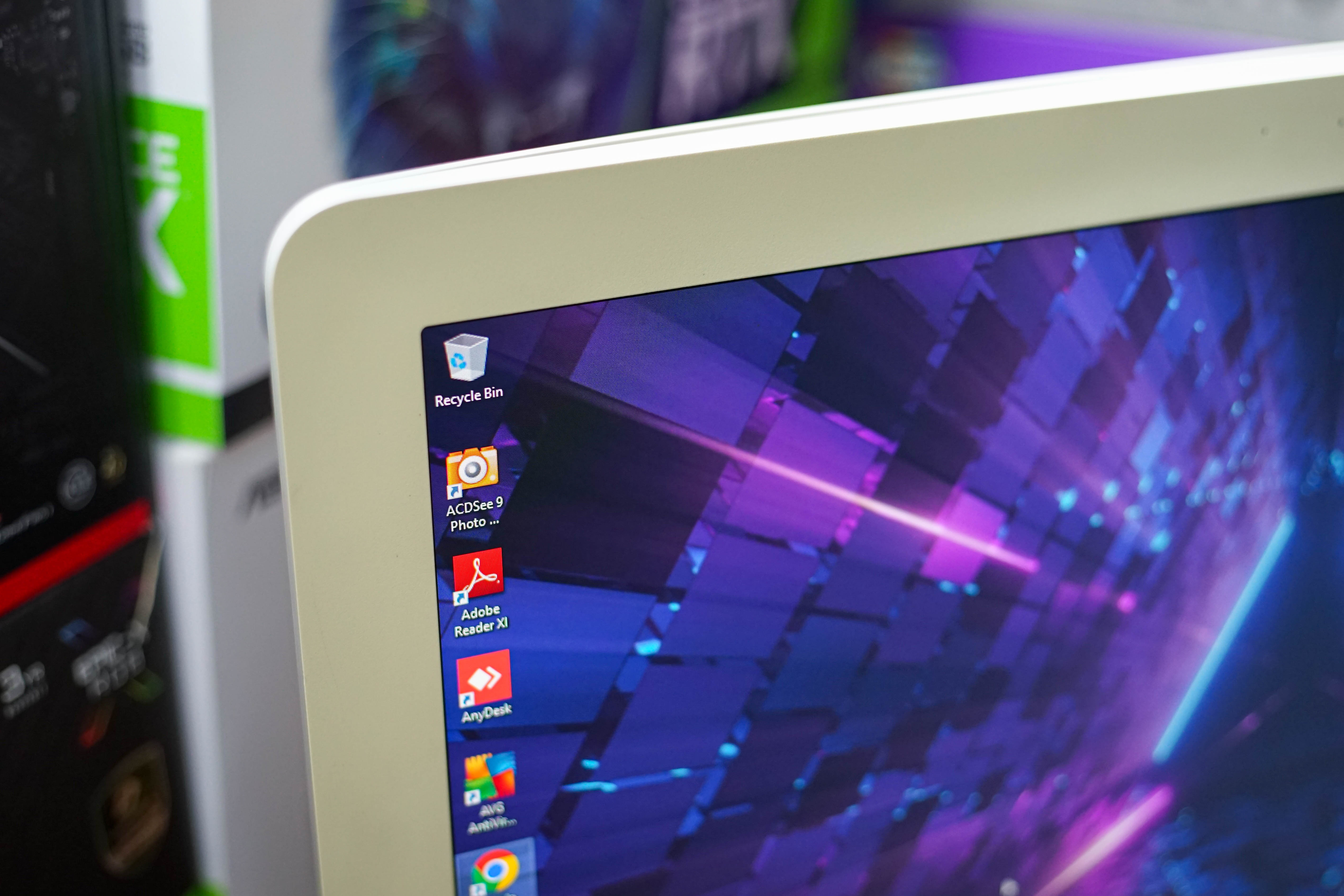 คอมพร้อมใช้ All in one HP i3-7100