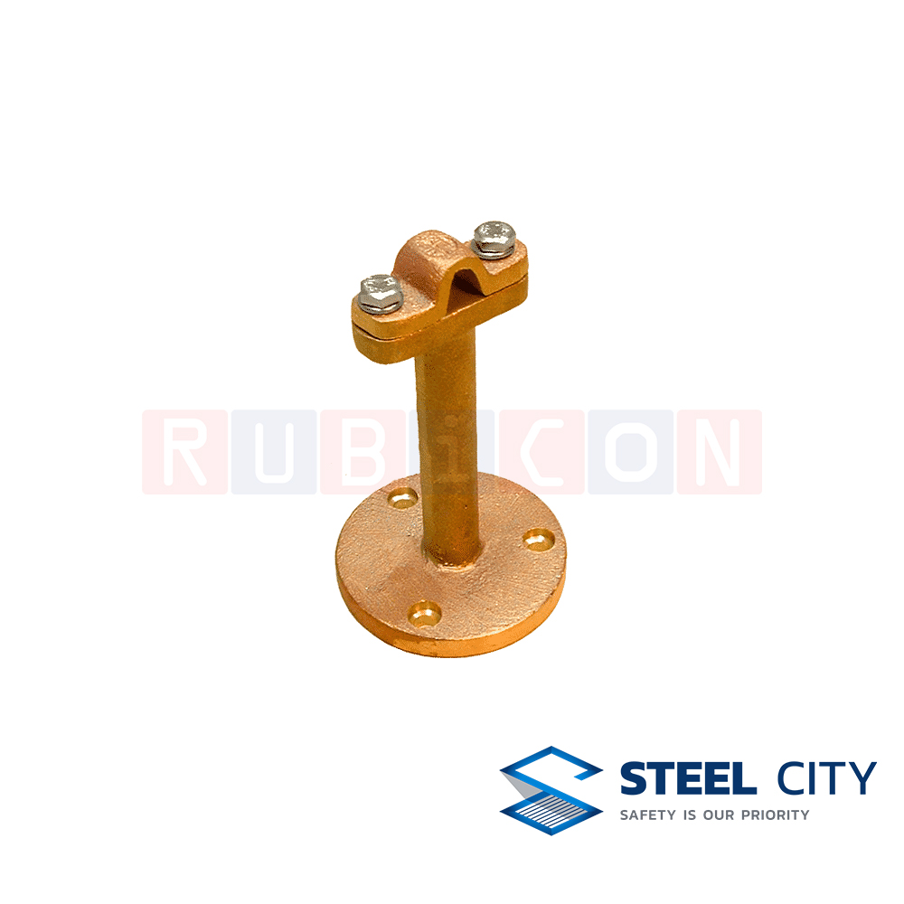 STEEL CITY GR84 แคล้มจับสายทองแดงเปลือย 4" For Cable Single 50 ~ 95 mm² (COPPER CABLE CLAMPS)