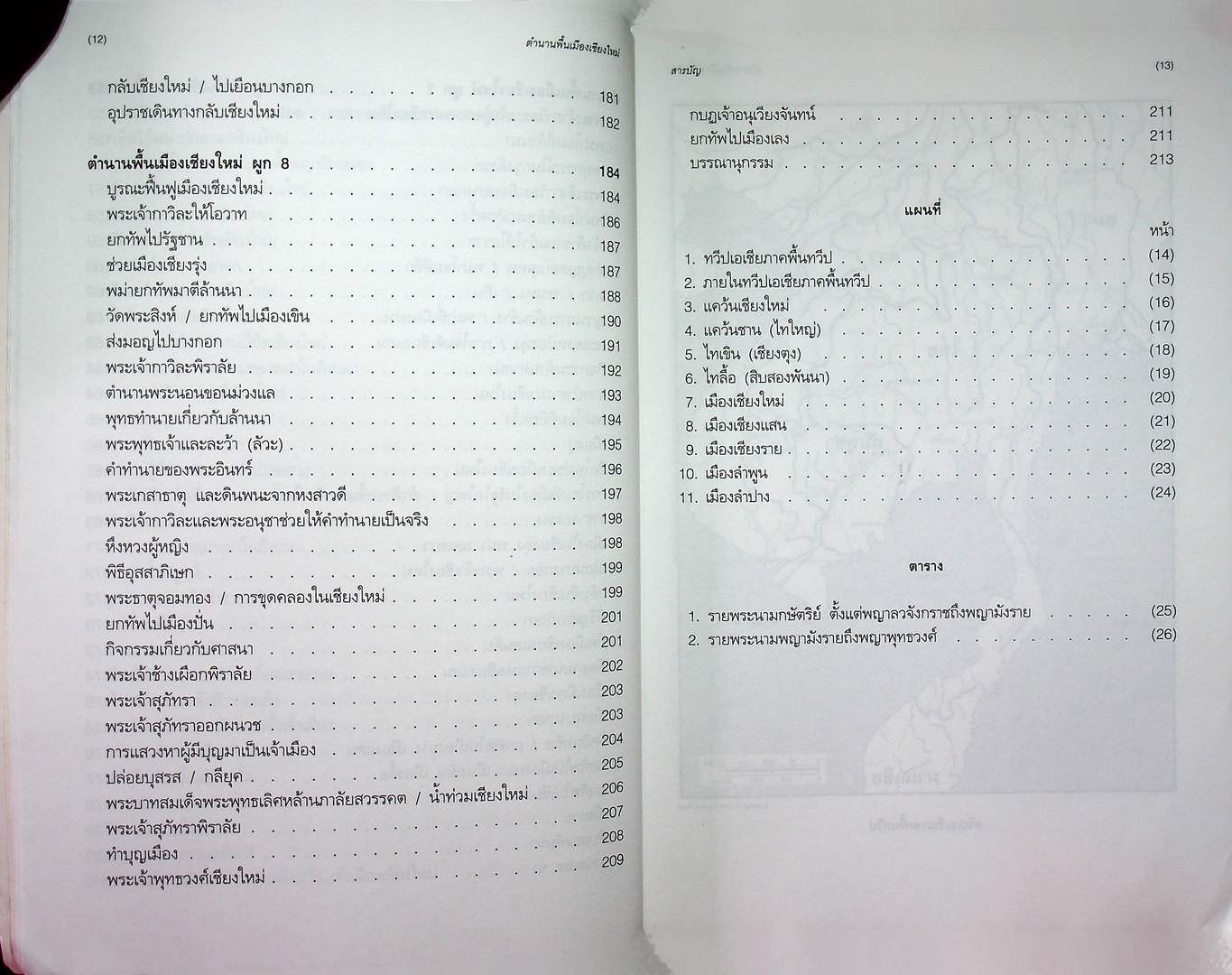 ตำนานพื้นเมืองเชียงใหม่