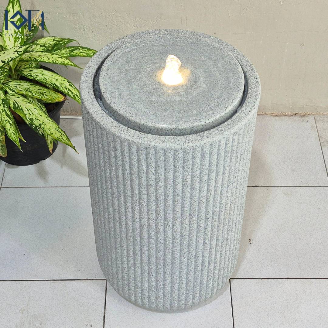 น้ำพุตั้งพื้น รุ่นGranilite MZ16338JA อ่างน้ำล้นแต่งบ้านวางหน้าบ้านสำนักงานร้านค้า สไตล์โมเดิร์นเสริมฮวงจุ้ย