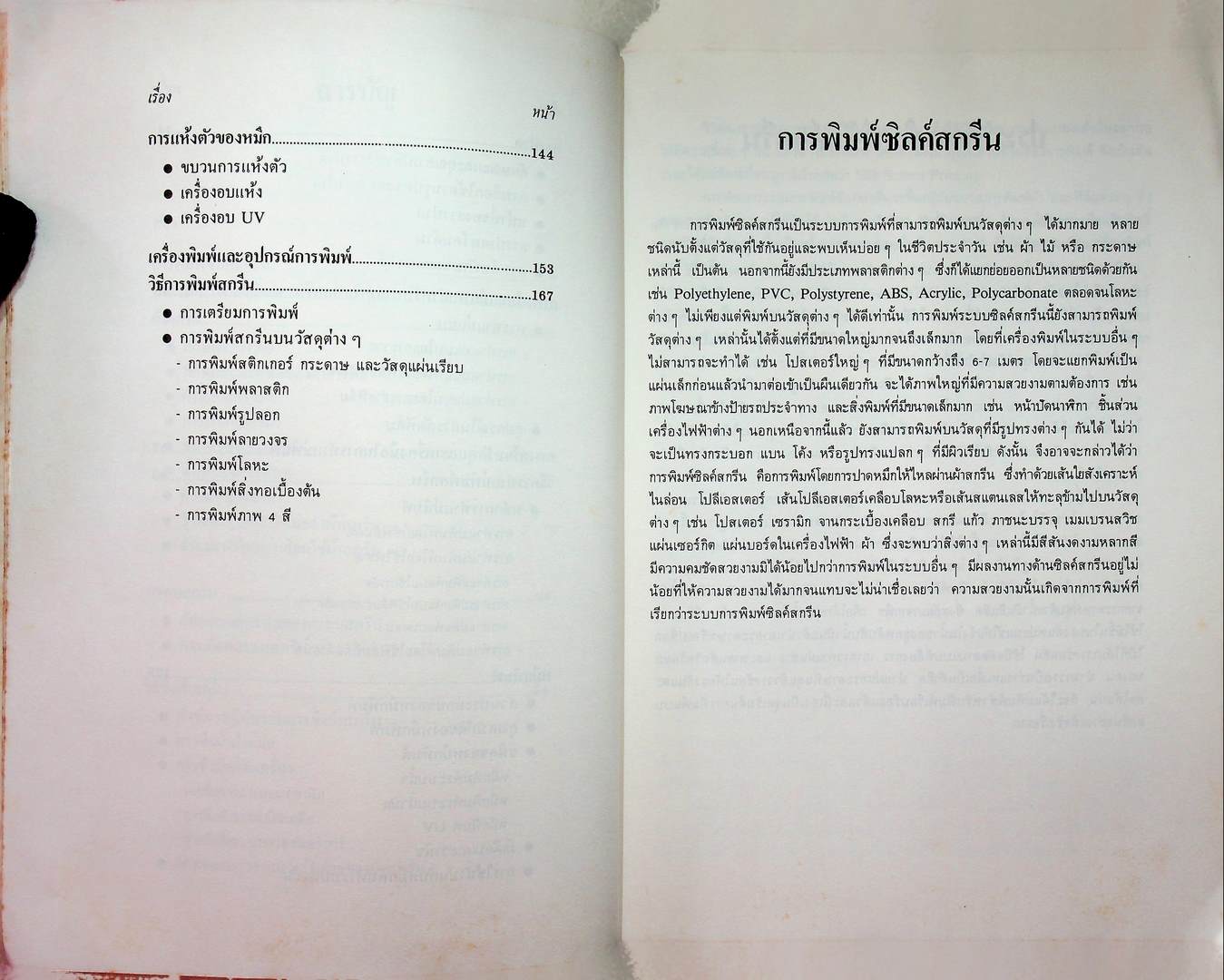การพิมพ์ ซิลค์สกรีน Screen Printing Technology