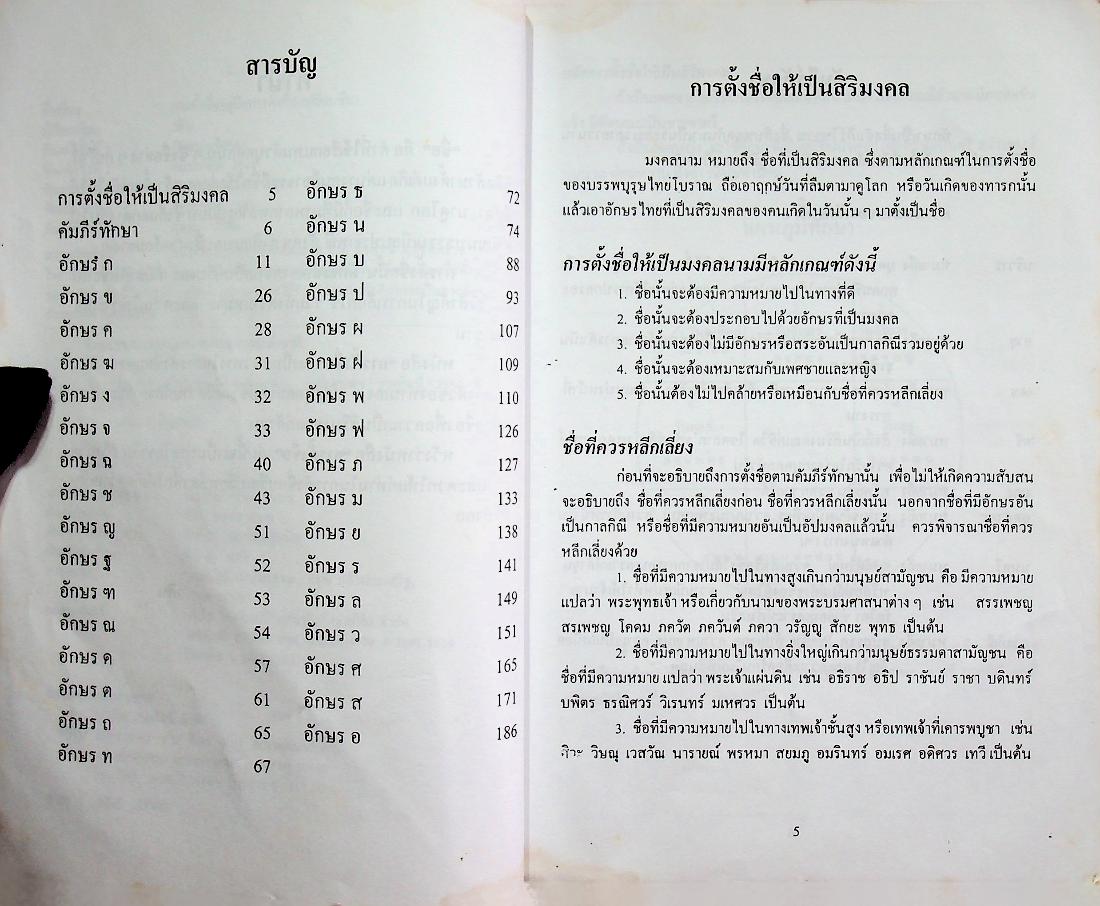 การตั้งชื่อ คู่มือการตั้งชื่อ - เปลี่ยนชื่อ