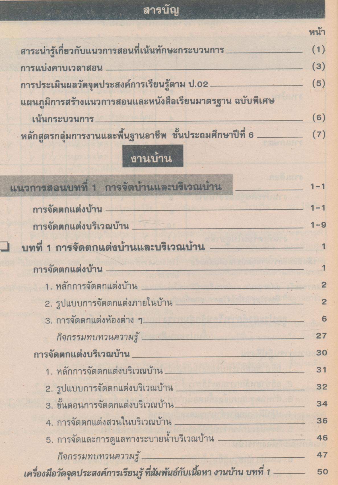 คู่มือครู แบบเรียนมาตรฐาน กพอ ชั้นประถมศึกษาปีที่ 6