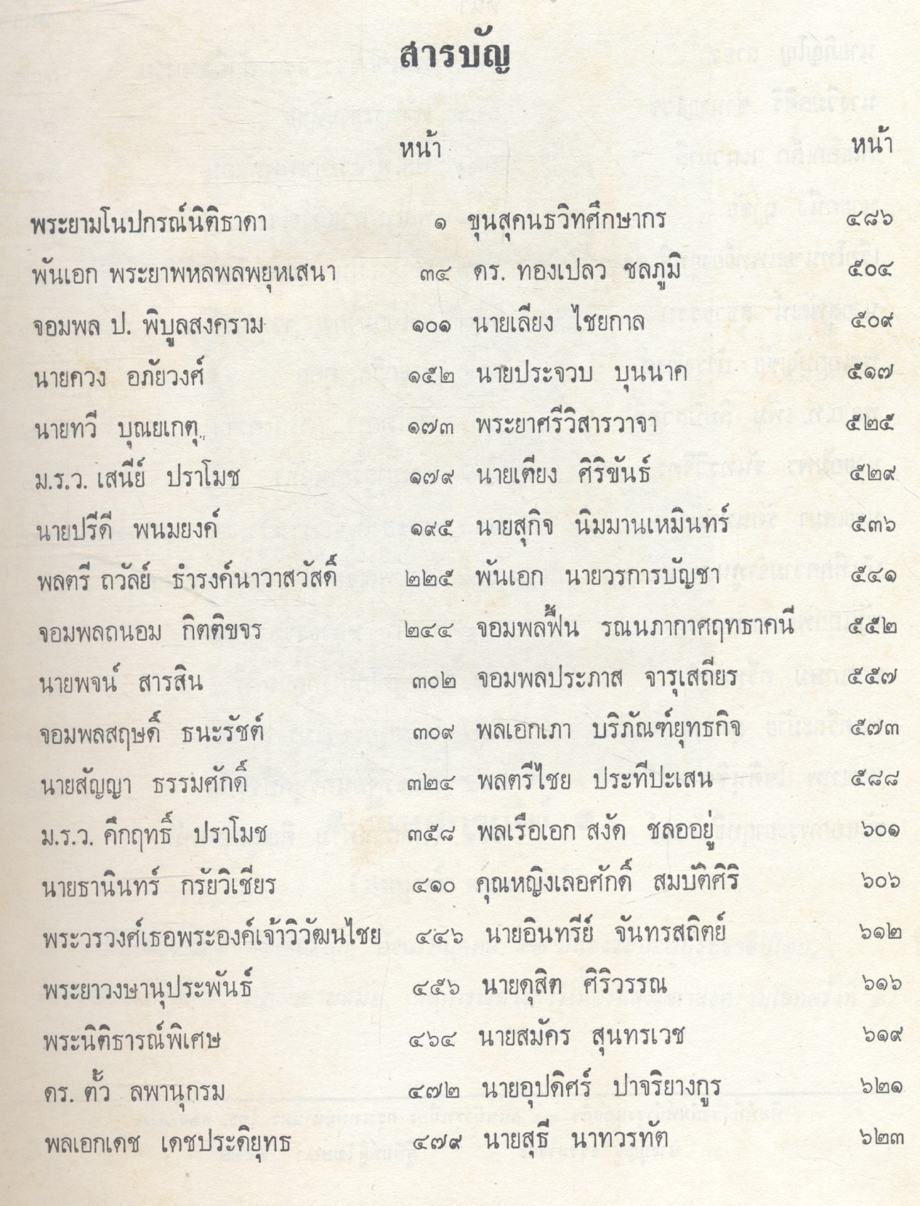 สารคดีชีวประวัติบุคคลสำคัญ ใน ๑๐๐ รัฐมนตรี