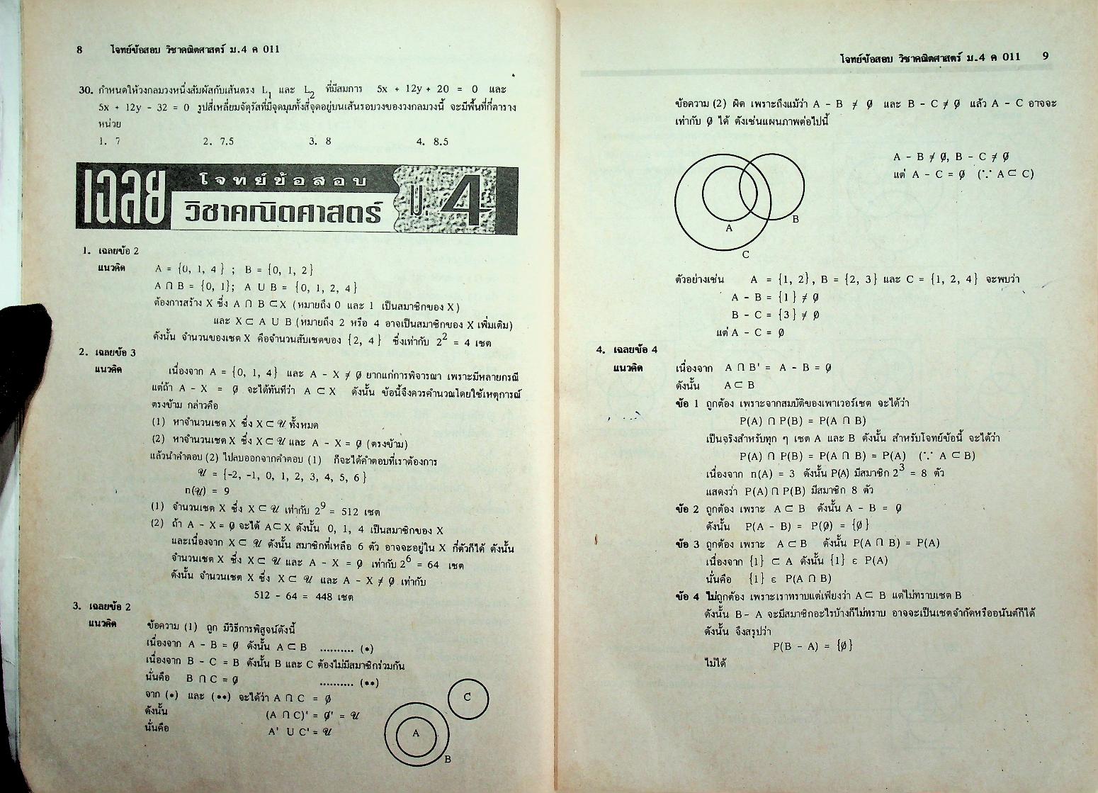 วารสารไฮเอ็ด ม.ปลาย ฉบับพิเศษ 1 โจทย์ข้อสอบ หลักวิชา ม.ปลาย เล่ม 1