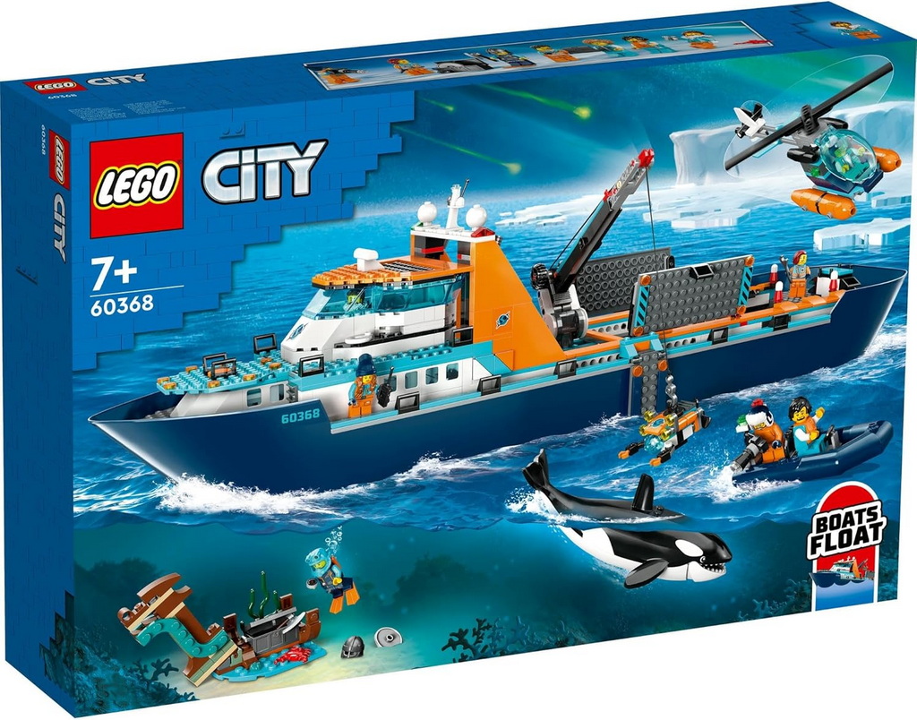 **MTS Toys**เลโก้ Lego 60368 City : Arctic Explorer Ship