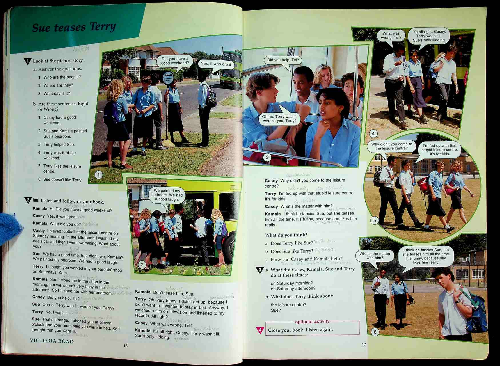 new HOTLINE elementary student's book