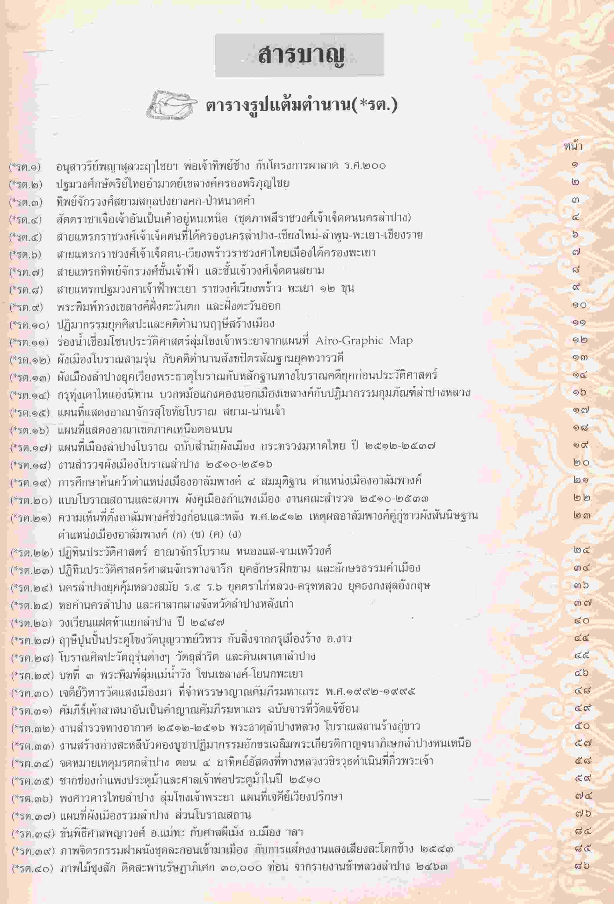 ลำปางในพงศาวดารไทยถิ่นเหนือ