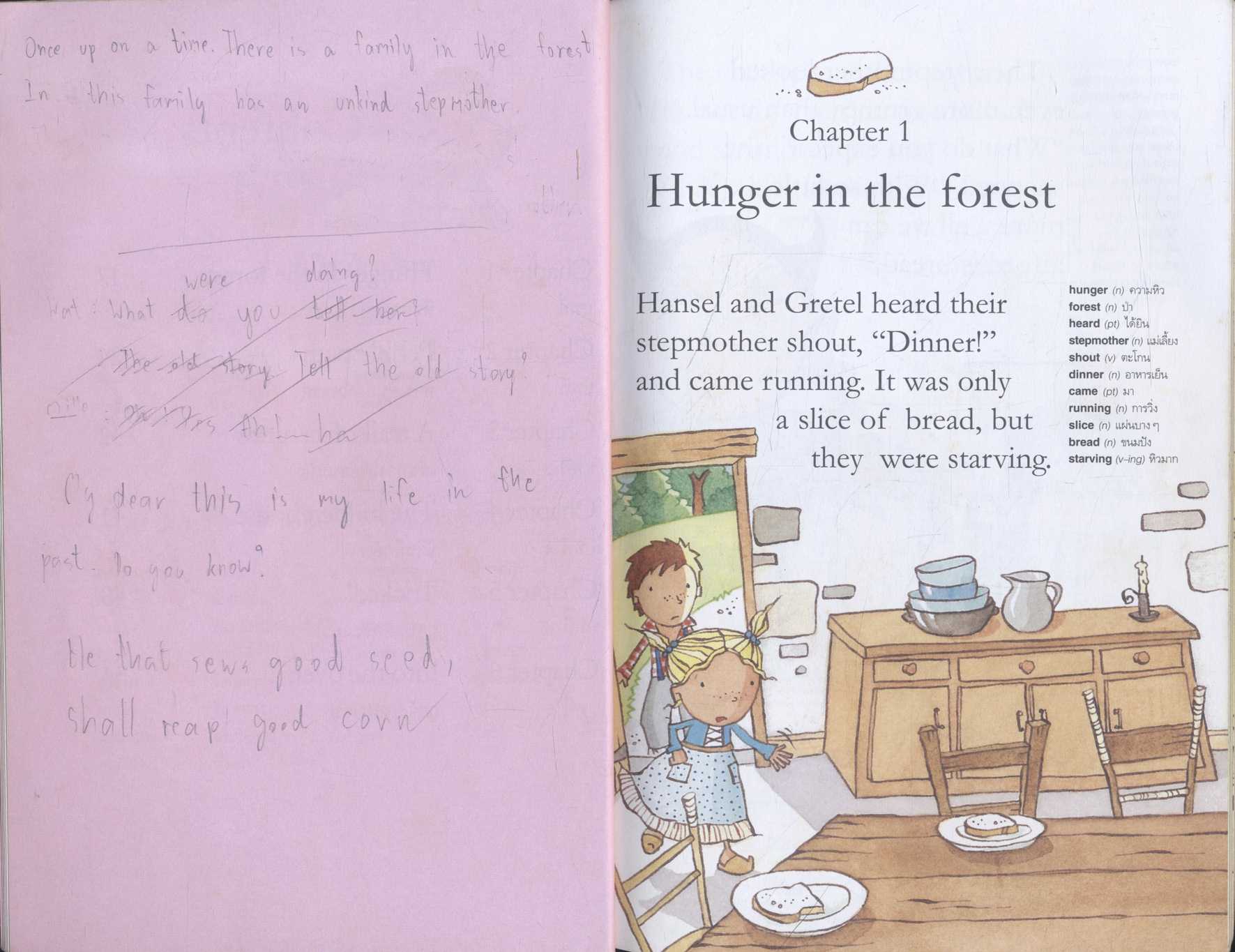 HANSEL & GRETEL ฮันเซลกับเกรเทล ผจญแม่มดบ้านขนมปัง โดย The Brothers Grimm