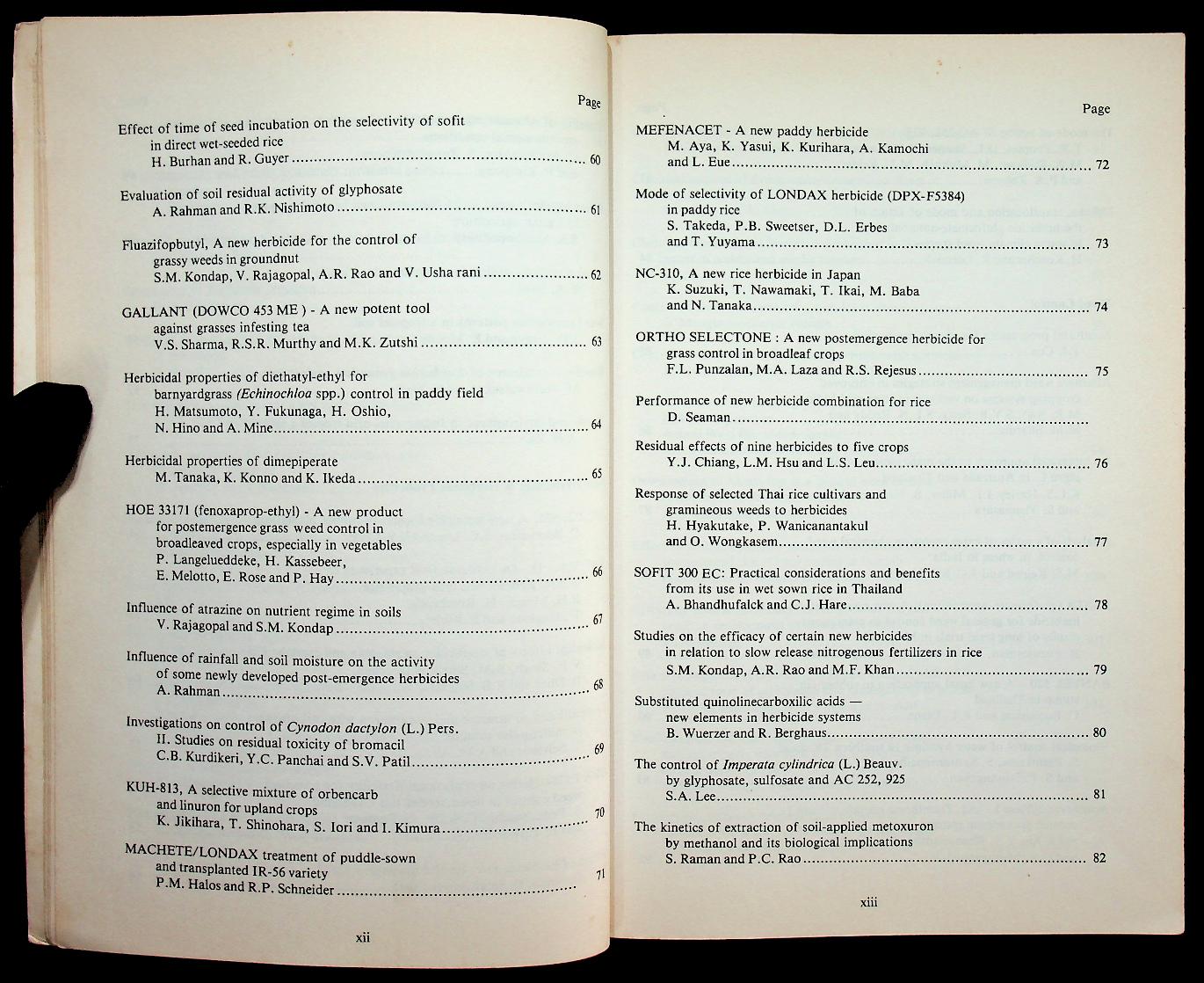ABSTRACTS : THE TENTH CONFERENCE OF THE ASIAN-PACIFIC WEED SCIENCE SOCIETY 1985