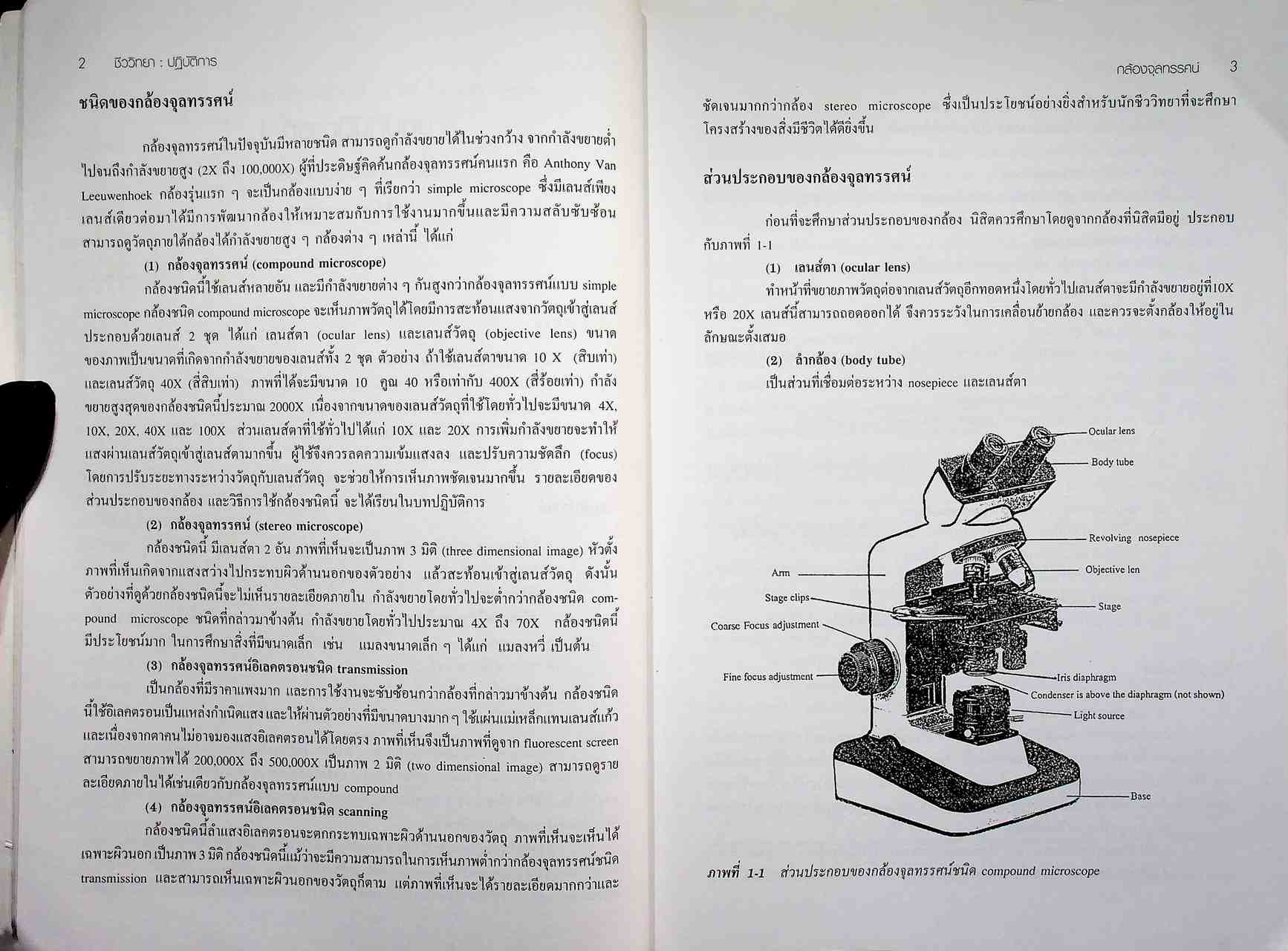 ชีววิทยา : ปฏิบัติการ