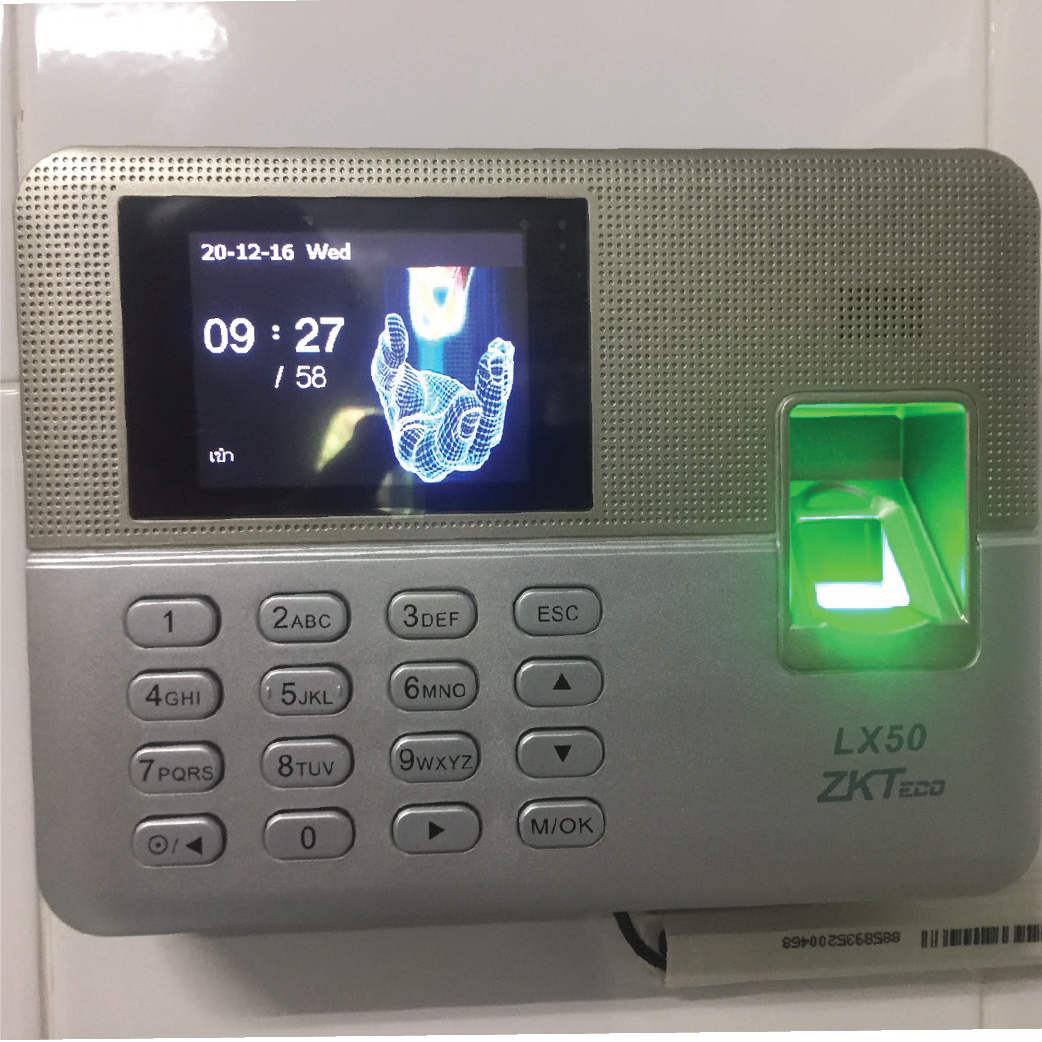 เครื่องสแกนลายนิ้วมือ ZKteco LX50