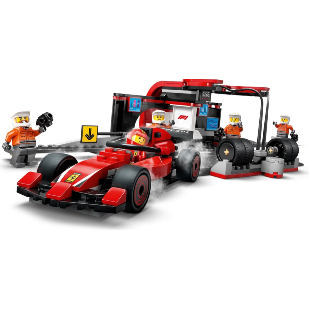 **MTS Toys**เลโก้ Lego 60443 City : F1 Pit Stop & Pit Crew with Ferrari Car