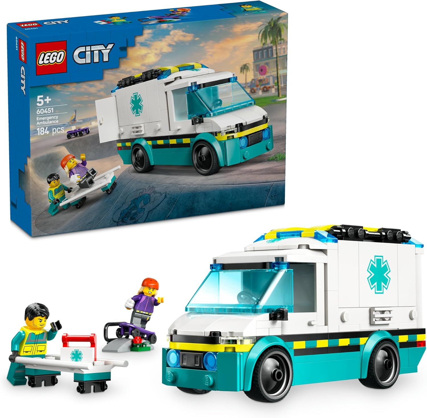 **MTS Toys**เลโก้ Lego 60451 City : Emergency Ambulance