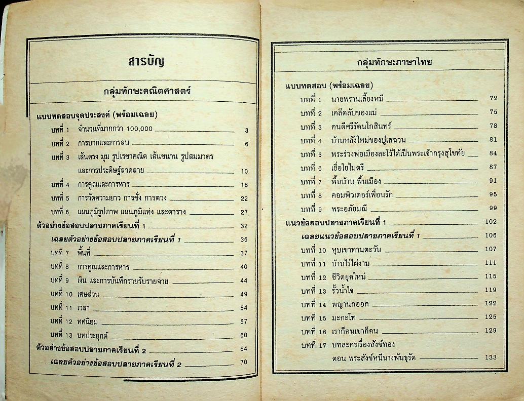 ติวเข้ม เตรียมสอบ ป.4