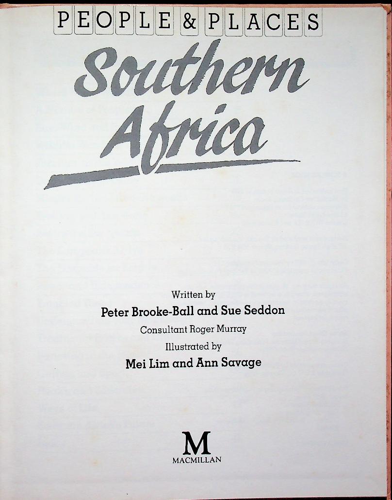 PEOPLE & PLACES Southern Africa