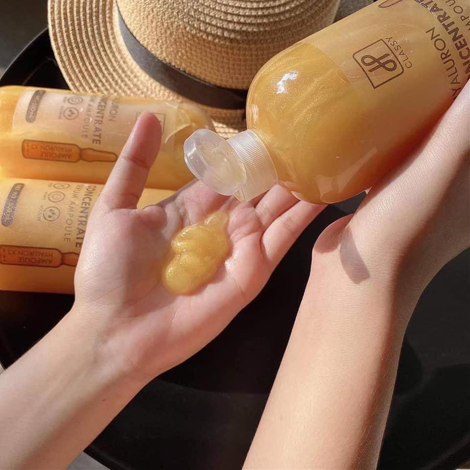 ไฮยาคลาสซี่ เซรั่มตัวขาวใส แถมฟรีโดสเร่งขาว100%