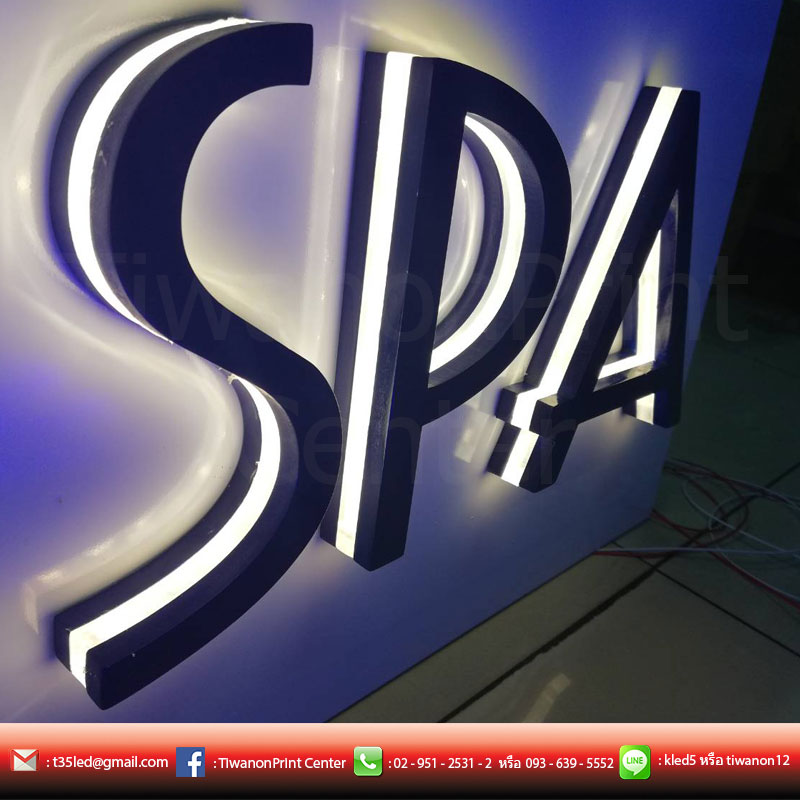 VESPA งานสวย ดีไซน์เก๋ รับทำป้าย LED Neon Flex ตามสไตล์ลูกค้า