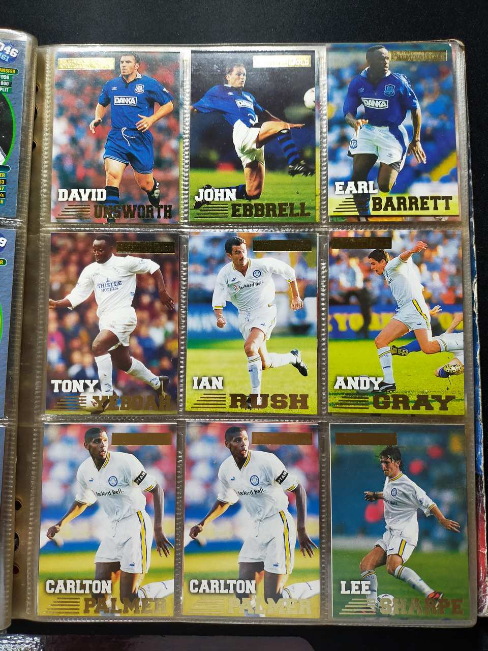 MERLIN'S PREMIER GOLD TRADING CARDS 1996-97 SEASON