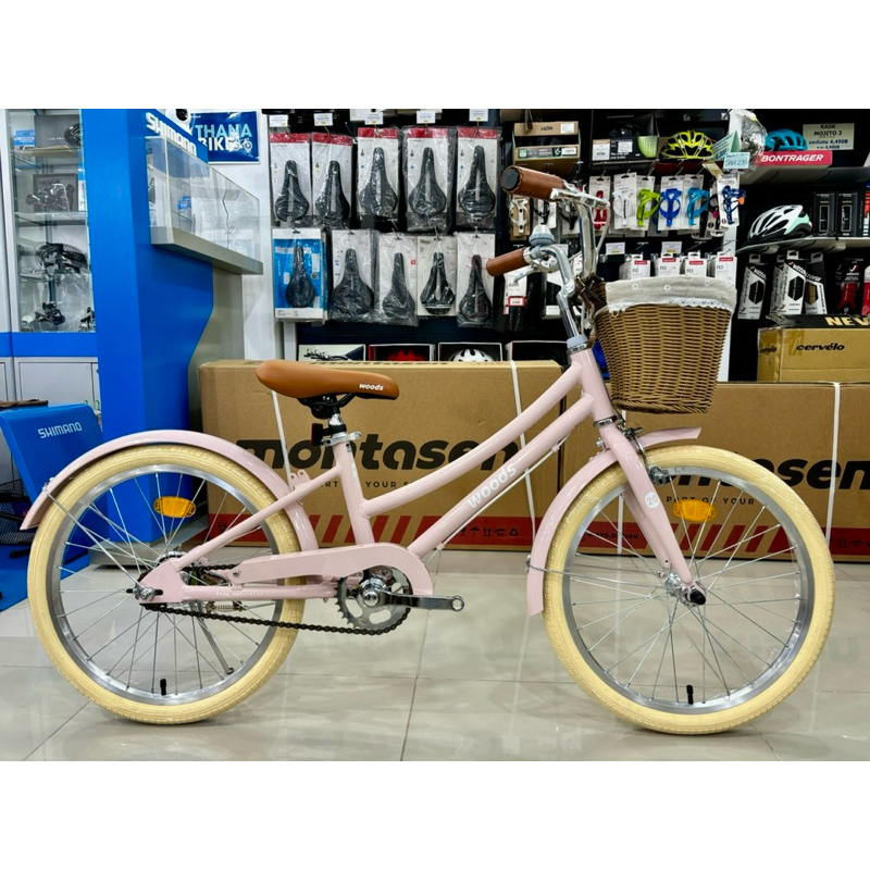 ฟรี!!!Arttoy1สุ่ม จักรยานเด็ก (เฟรมอลู Alu) Woods 20” ในเครือ Montasen ทรง Oldschool Vintage เด็กเล็ก-กลาง 20นิ้ว